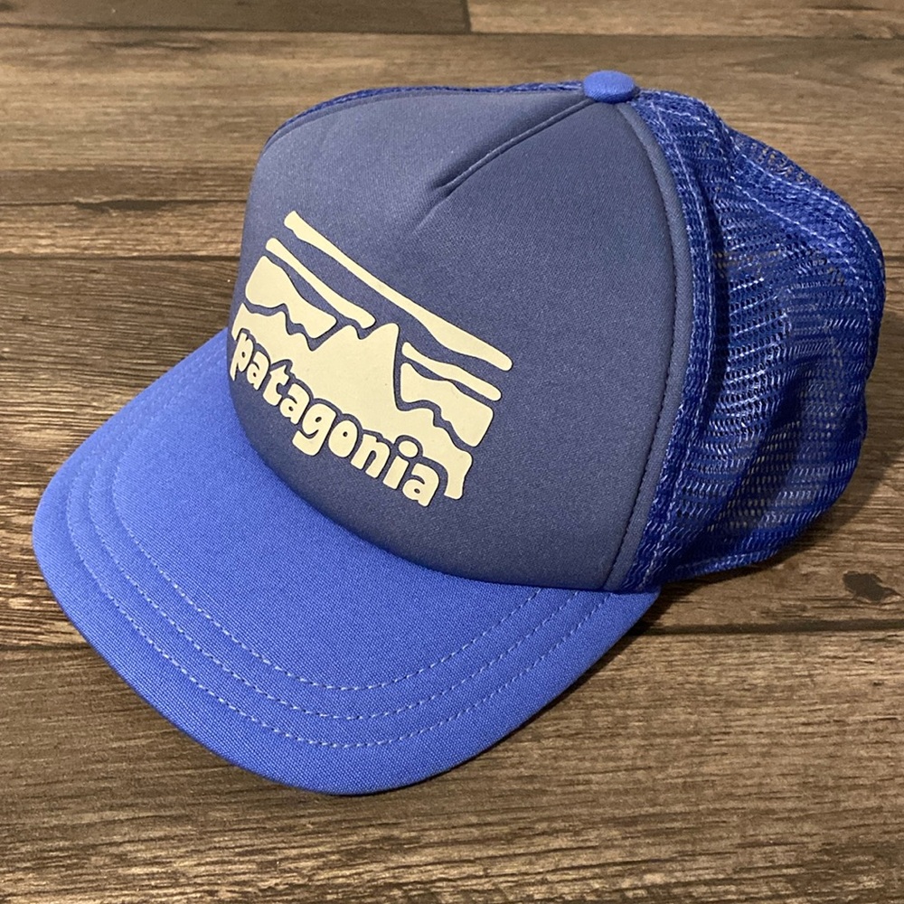 Patagonia Blue Trucker Hat - Picture 2 of 6